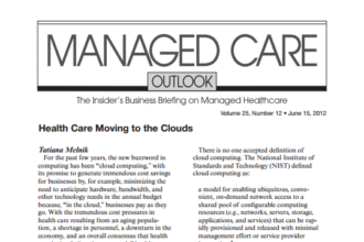 Healthcare Moving to the Clouds