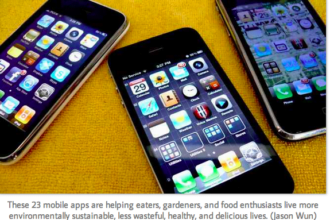 mobile apps food system