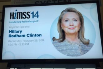 hillary clinton at HIMSS 2014