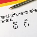 ACL reconstruction surgery