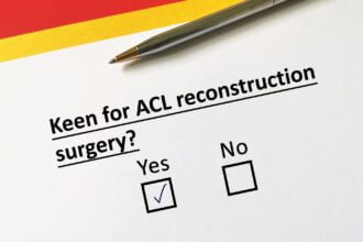 ACL reconstruction surgery